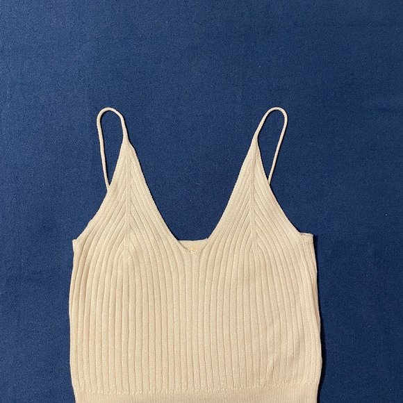 O@O knit -white top- size large - Picture 1 of 5